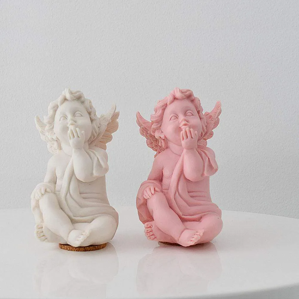 Ange décoratif parfumé - Rose