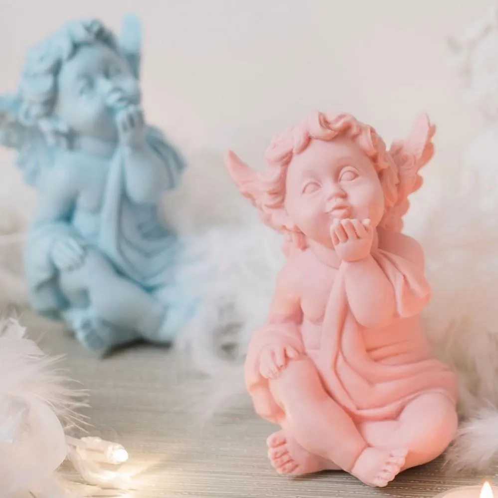 Ange décoratif parfumé - Rose