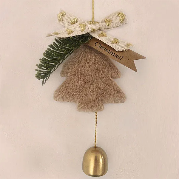 Christmas Tree Bell Ornament