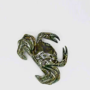 Crabe en céramique - Vert