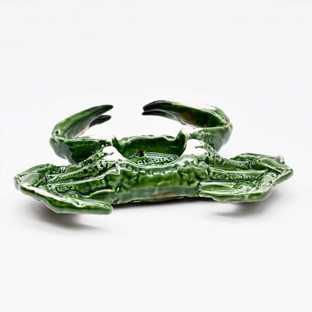 Crabe en céramique - Vert
