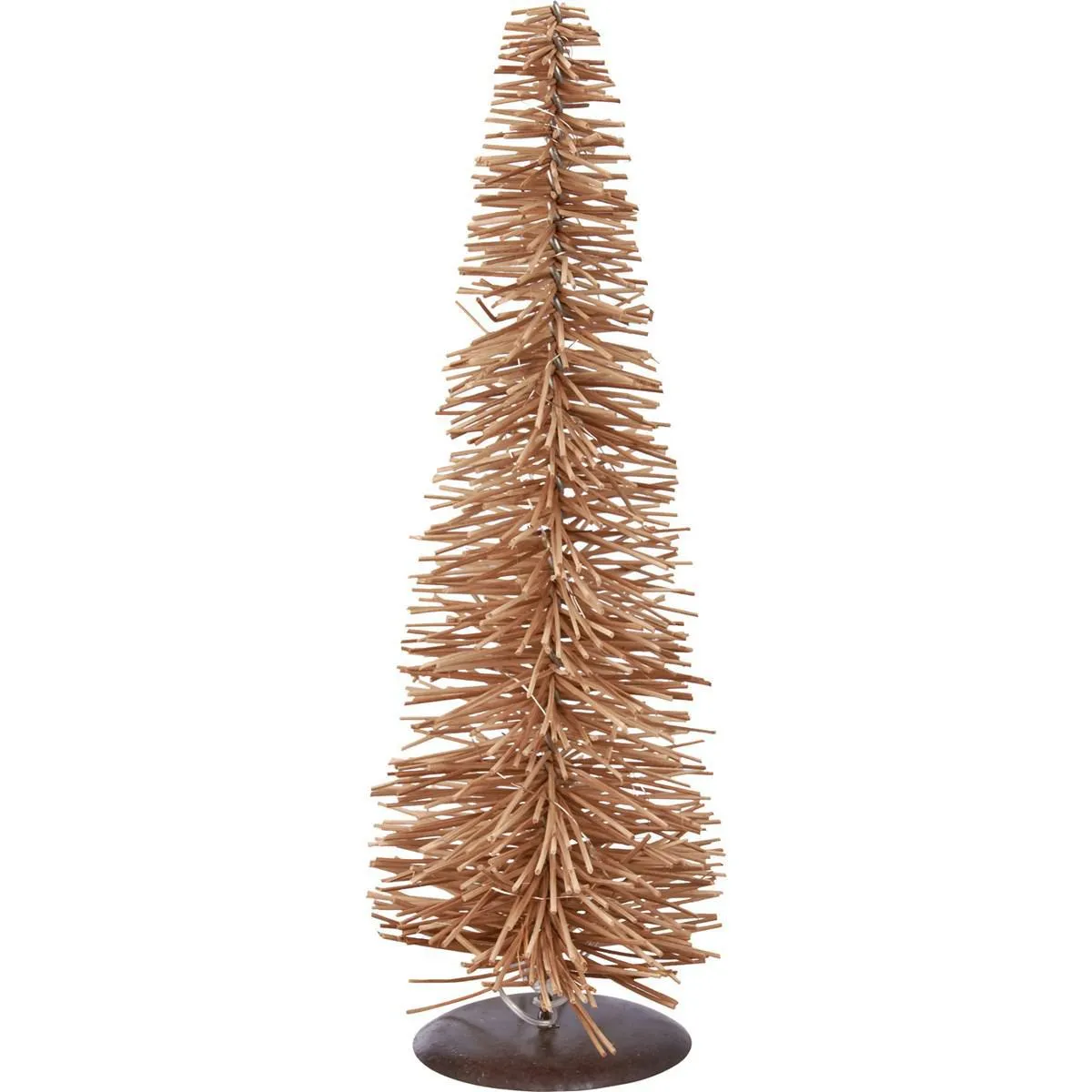 RATTAN LIGHTED TREE SET