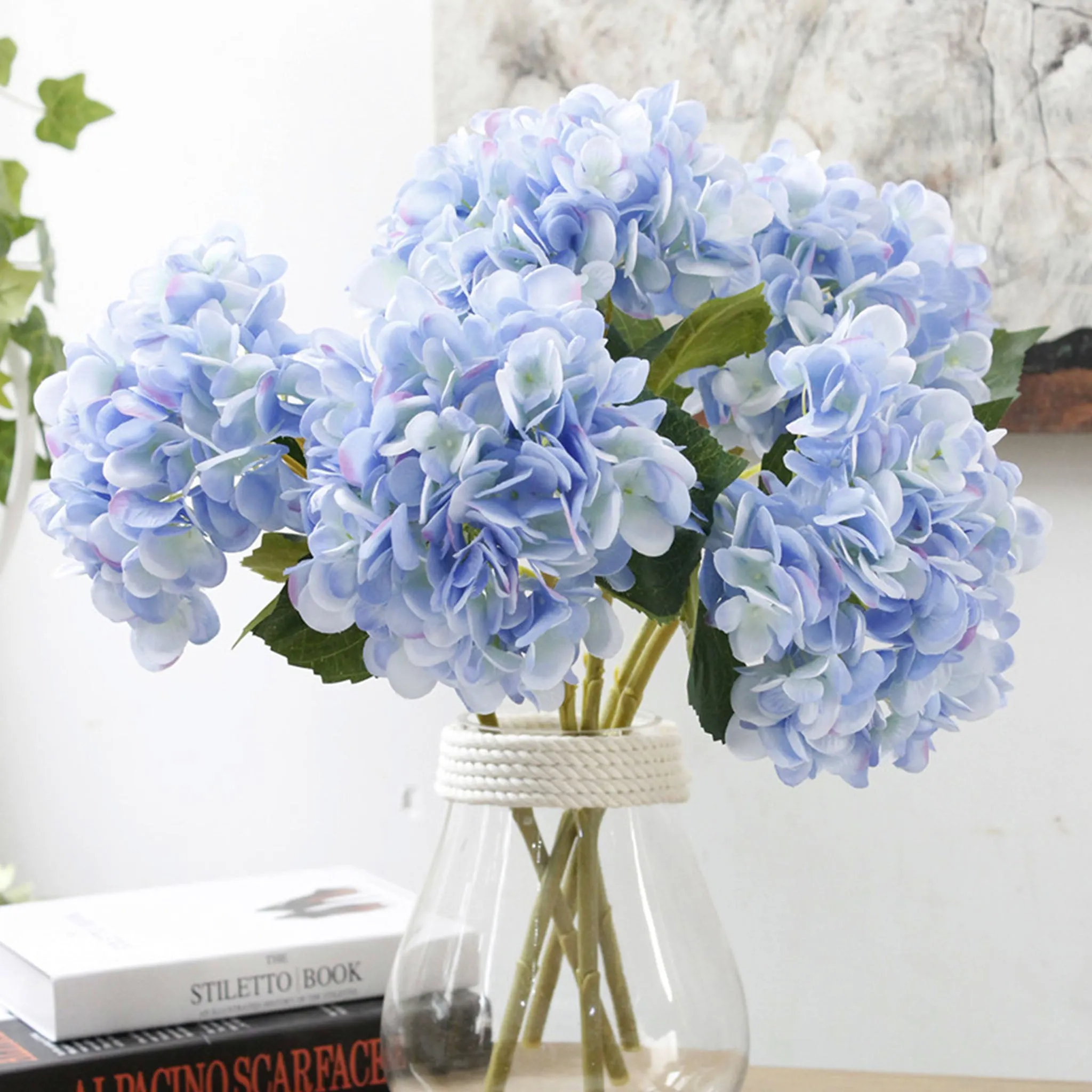 Silk Hydrangea Realist Artificial Hydrange Flowers