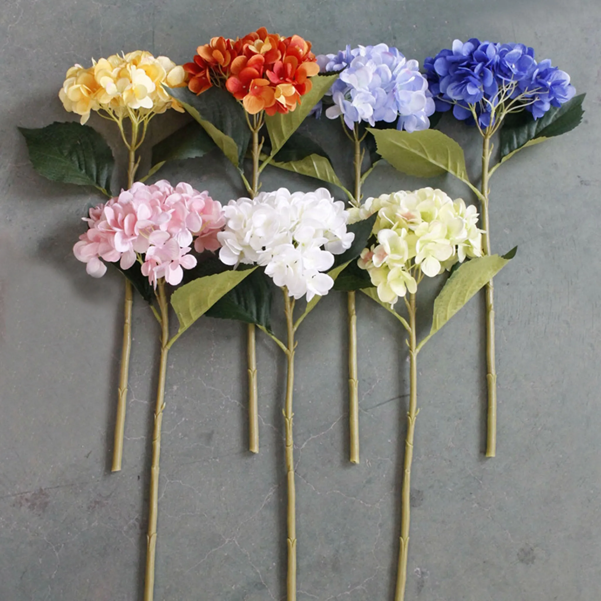 Silk Hydrangea Realist Artificial Hydrange Flowers