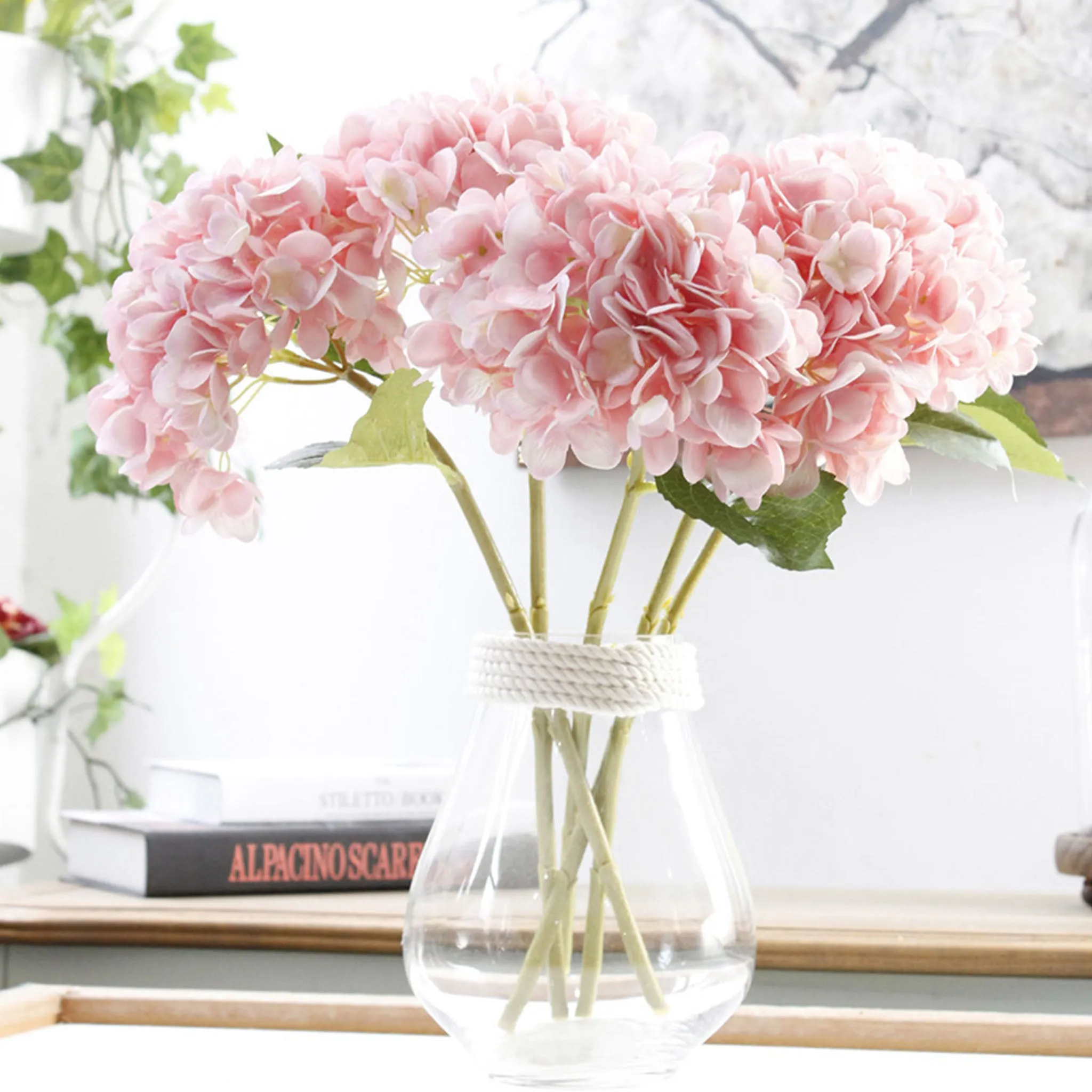 Silk Hydrangea Realist Artificial Hydrange Flowers