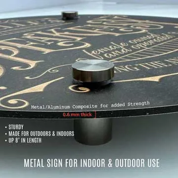Spookeasy Sign: The Ultimate Scary Skeleton Halloween Wall Decor Sign